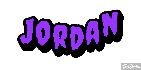 Jordan Tekst effect