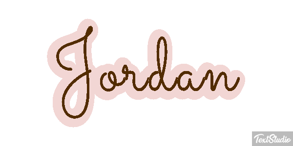 Jordan Tekst effect