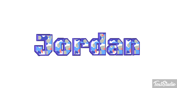 Jordan Tekst effect