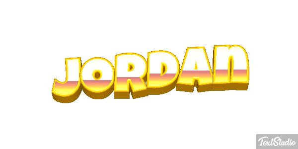 Jordan Tekst effect