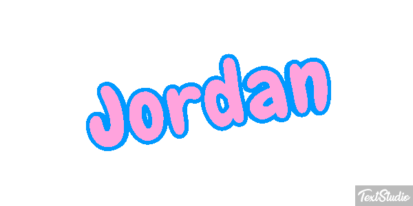 Jordan Tekst effect