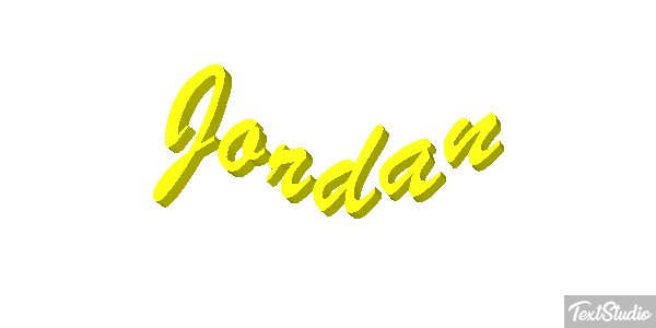 Jordan Tekst effect