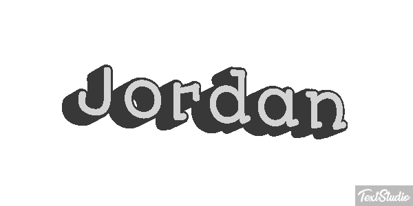 Jordan Tekst effect