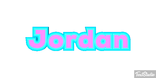 Jordan Tekst effect