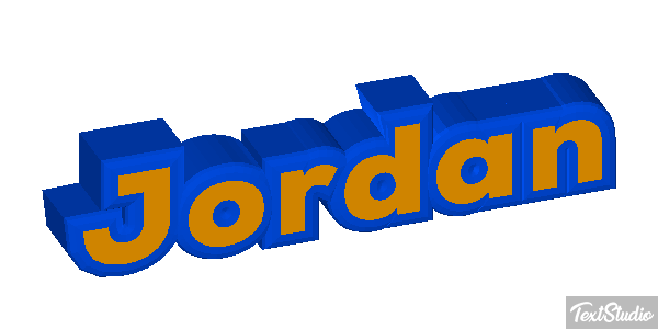 Jordan Tekst effect