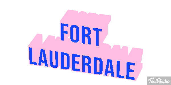 Fort Lauderdale Effetto testo
