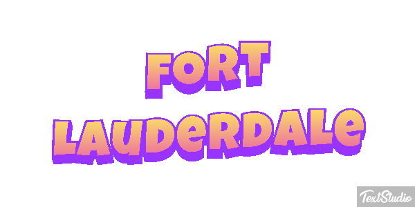 Fort Lauderdale Effetto testo