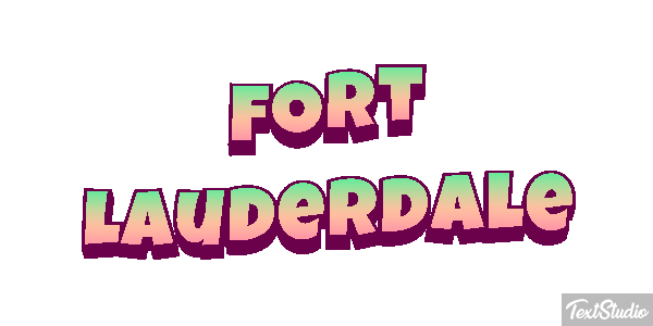 Fort Lauderdale Effetto testo