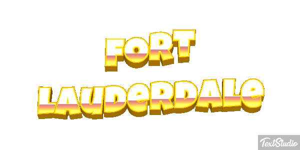 Fort Lauderdale Effetto testo