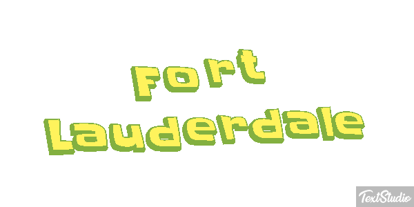 Fort Lauderdale Effetto testo