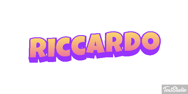 Riccardo Effetto testo