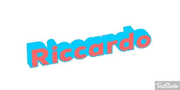 Riccardo Effetto testo