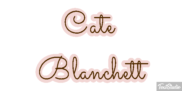 Cate Blanchett Efekt tekstowy