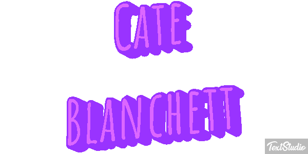 Cate Blanchett Efekt tekstowy