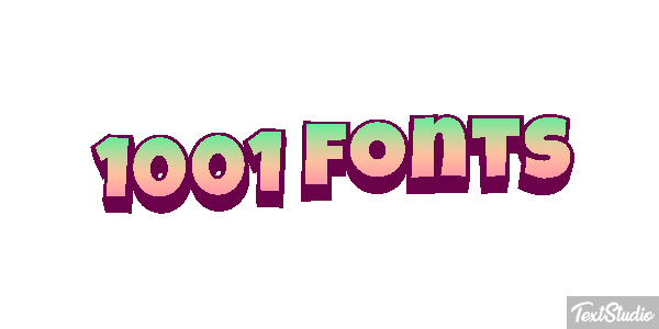 1001 Fonts Effet de texte