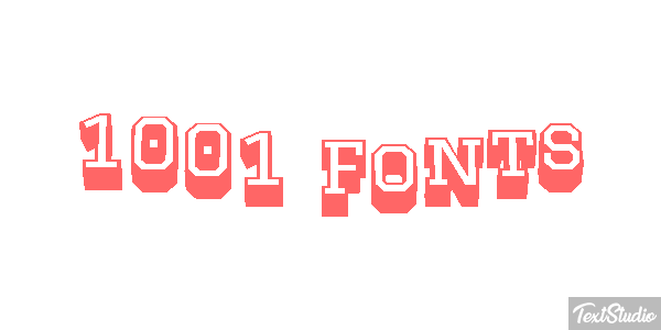 1001 Fonts Effet de texte