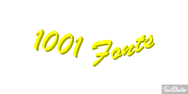 1001 Fonts Effet de texte