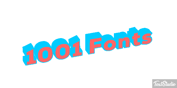 1001 Fonts Effet de texte