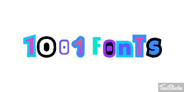 1001 Fonts Effet de texte