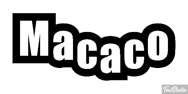 Macaco Text effect
