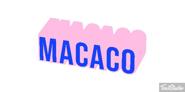 Macaco Text effect