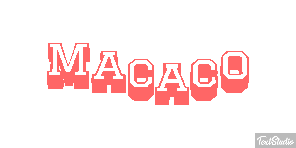 Macaco Text effect