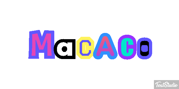Macaco Text effect