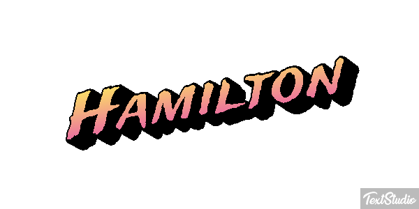 Hamilton Tekst effect