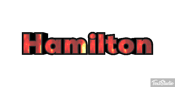 Hamilton Tekst effect