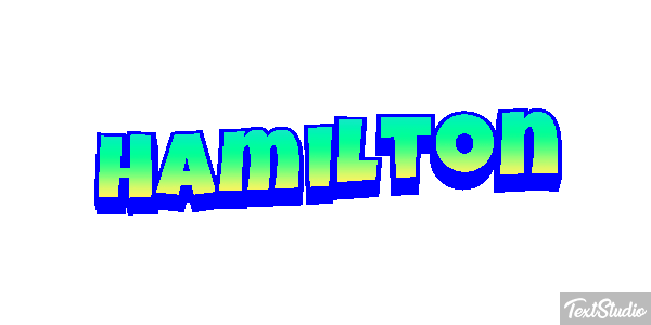 Hamilton Tekst effect