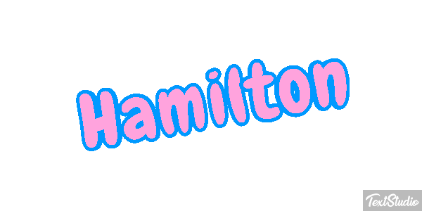 Hamilton Tekst effect
