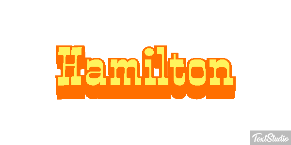 Hamilton Tekst effect