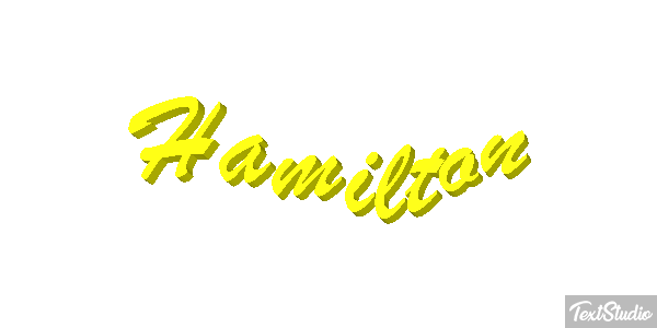 Hamilton Tekst effect