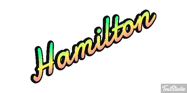 Hamilton Tekst effect