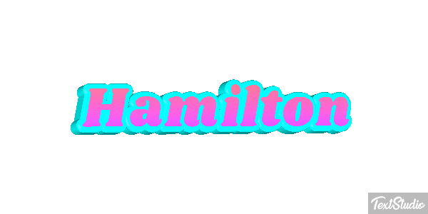 Hamilton Tekst effect