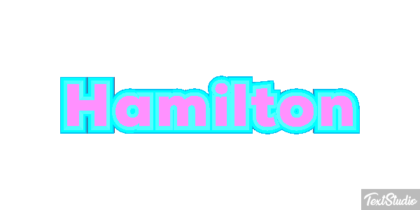 Hamilton Tekst effect