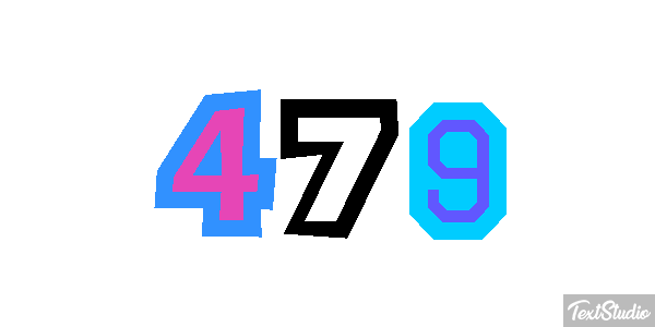 479 Efecto de texto