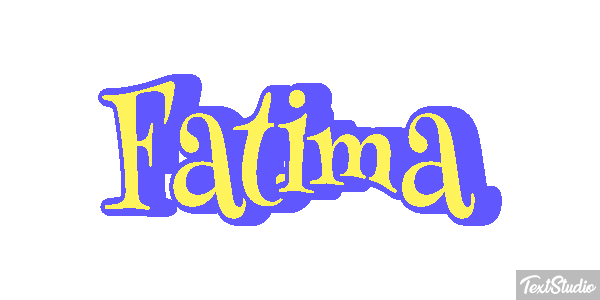 Fatima Texteffekt
