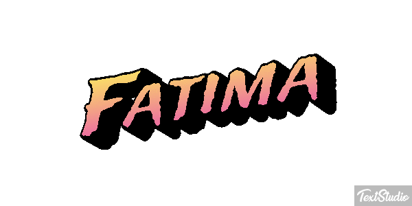 Fatima Texteffekt