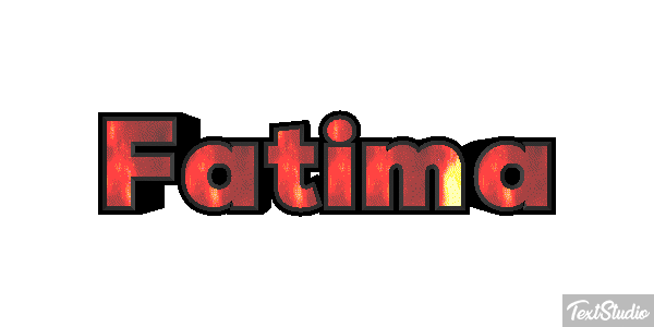Fatima Texteffekt