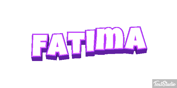 Fatima Texteffekt