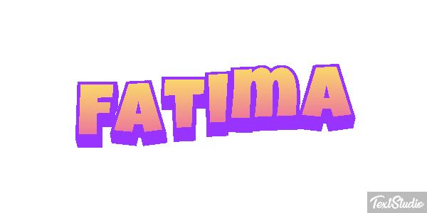 Fatima Texteffekt