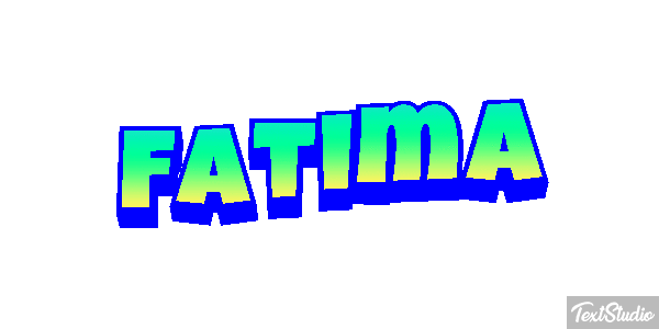 Fatima Texteffekt