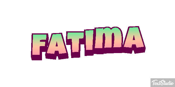 Fatima Texteffekt