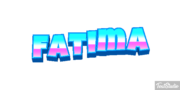 Fatima Texteffekt