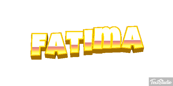 Fatima Texteffekt