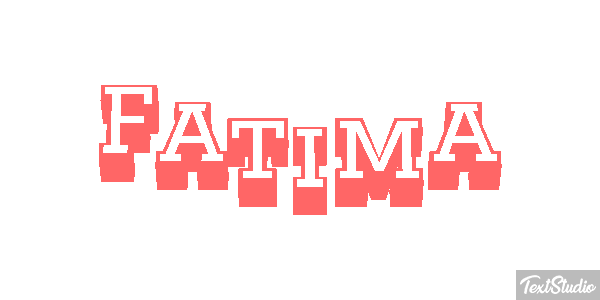 Fatima Texteffekt