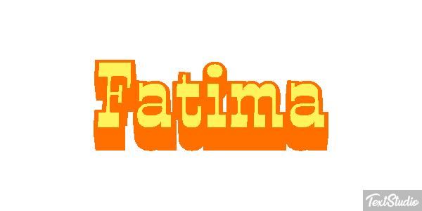 Fatima Texteffekt
