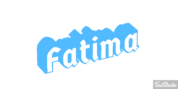 Fatima Texteffekt