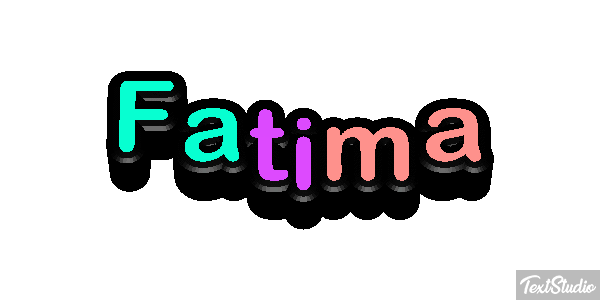 Fatima Texteffekt
